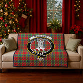 MacLean of Duart Modern Tartan Crest Quilt